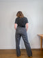 Babaton High Rise Trousers in Grey (Size 16)