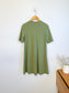 Lululemon Wrap Style T-Shirt Dress in Green (Size L)