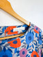 SEASALT CORNWALL Linen Floral Tunic Mini Dress (Size M/L)