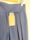 MESHKI "Penelope Pleated High Waisted Pants in Dark Navy" NWT (Size S)