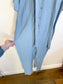 HATCH "The Noelle Jumpsuit in Robin Blue" (Size S)