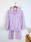 ARKET "Gingham Seersucker Pyjama Two Piece Set in Lilac" SOLD AS IS (Size S)
