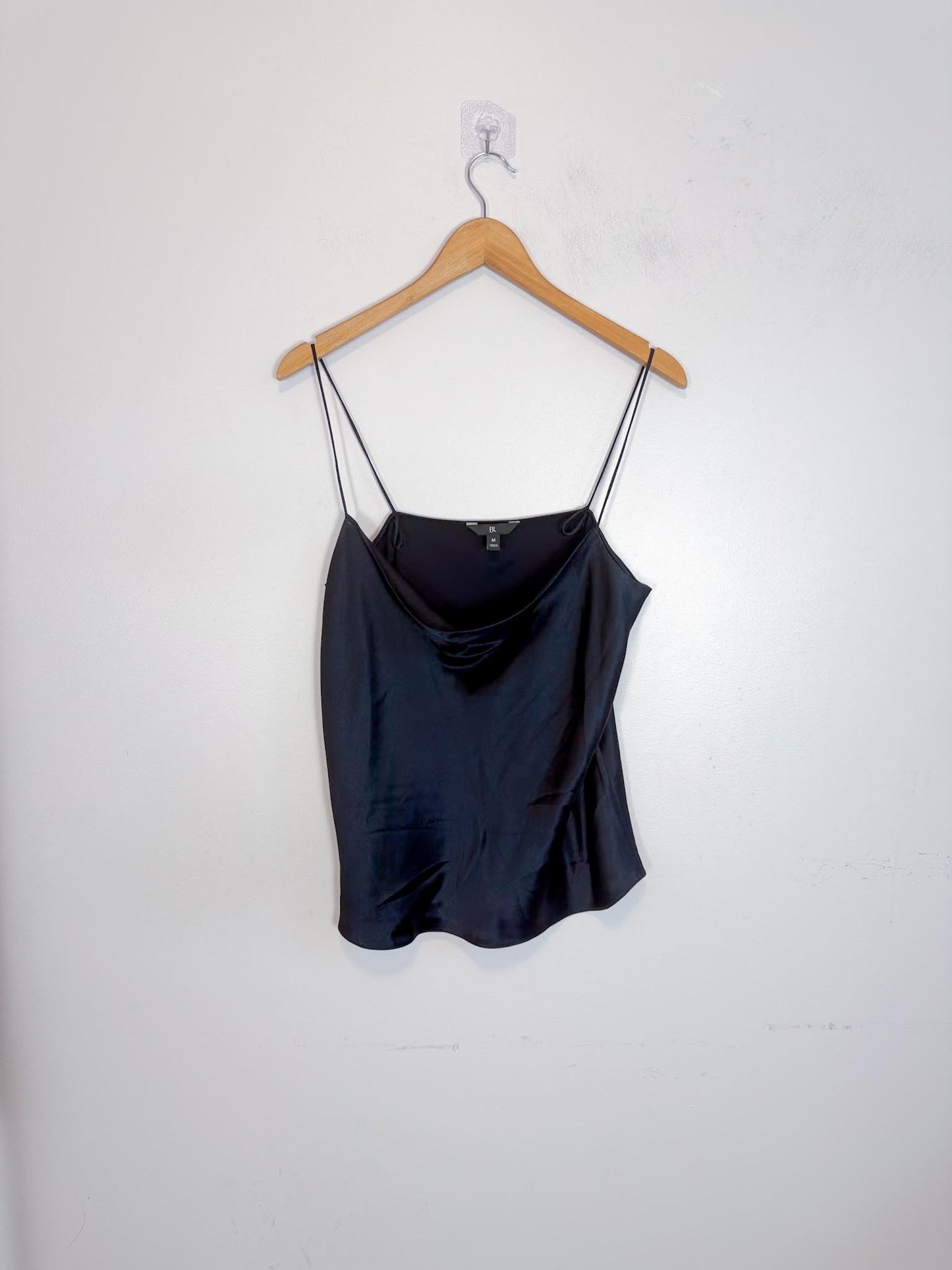 Banana Republic Silk Camisole in Black (Size M)