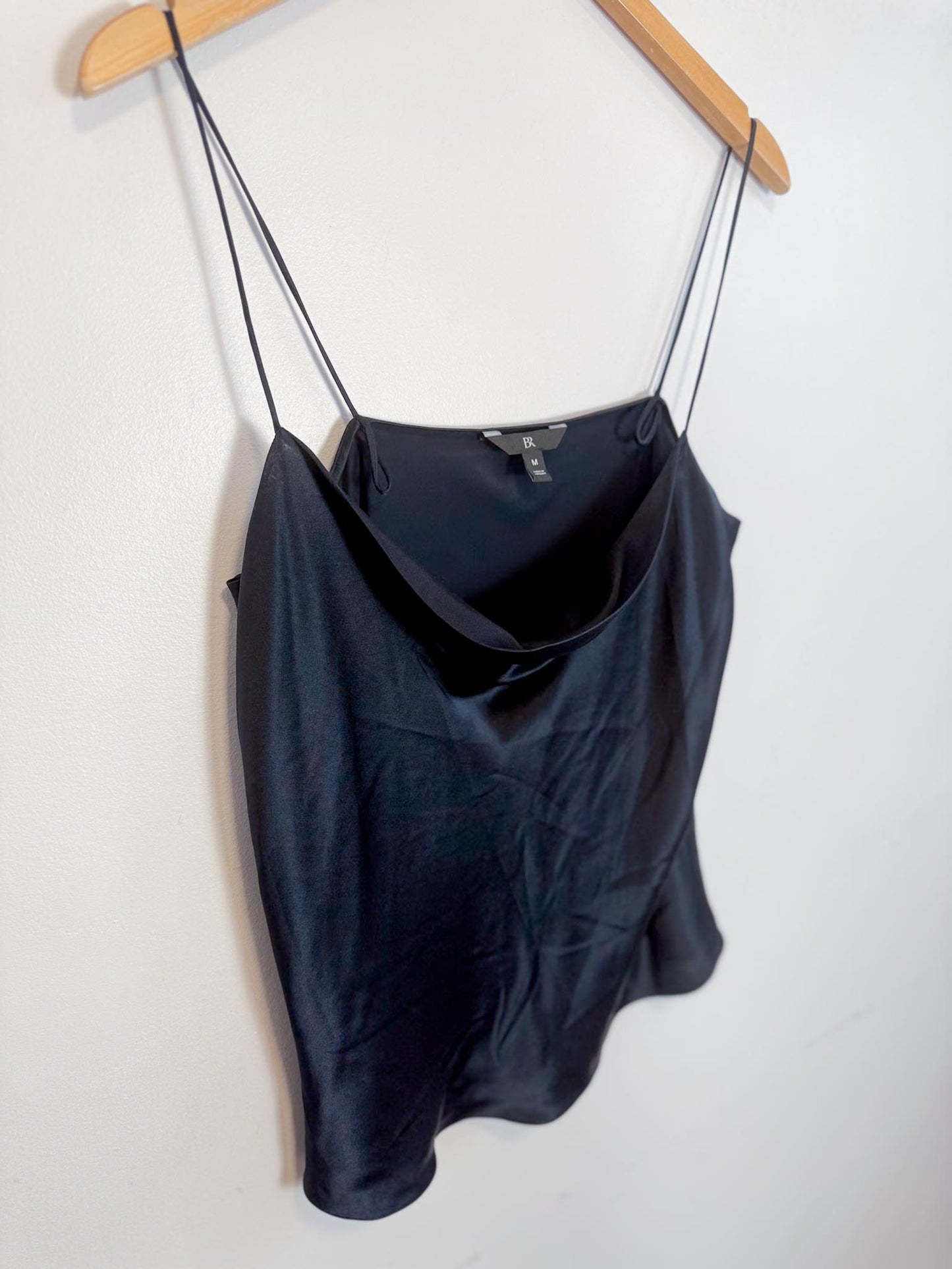 Banana Republic Silk Camisole in Black (Size M)