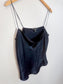 Banana Republic Silk Camisole in Black (Size M)