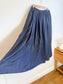 Full Maxi Skirt in Navy (Size L)