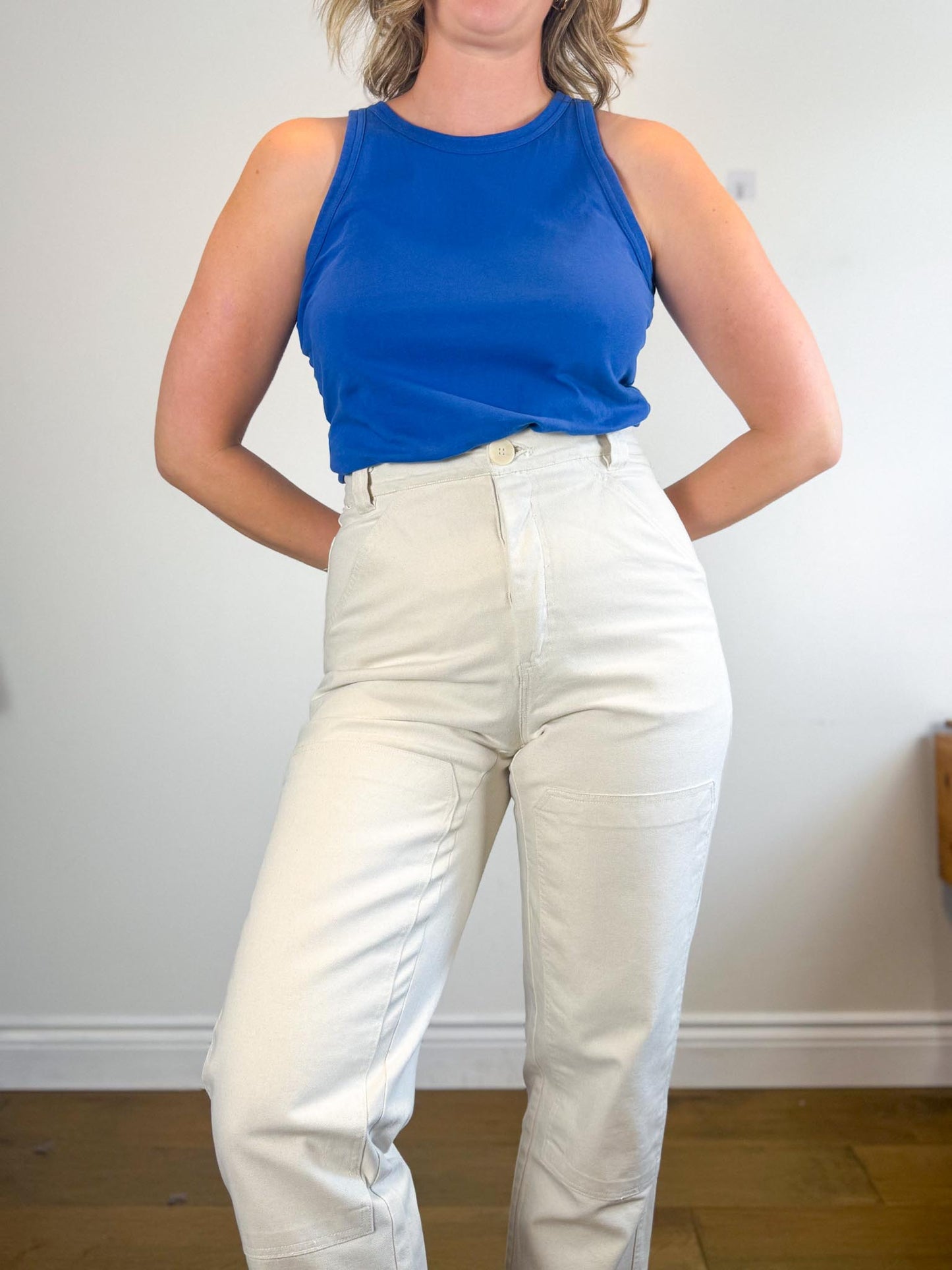 Shelter Brewers Pants in Canvas Natural (Size L)