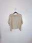 MIOU MUSE Distressed Oversized T-Shirt (Size L)
