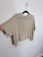 MIOU MUSE Distressed Oversized T-Shirt (Size L)