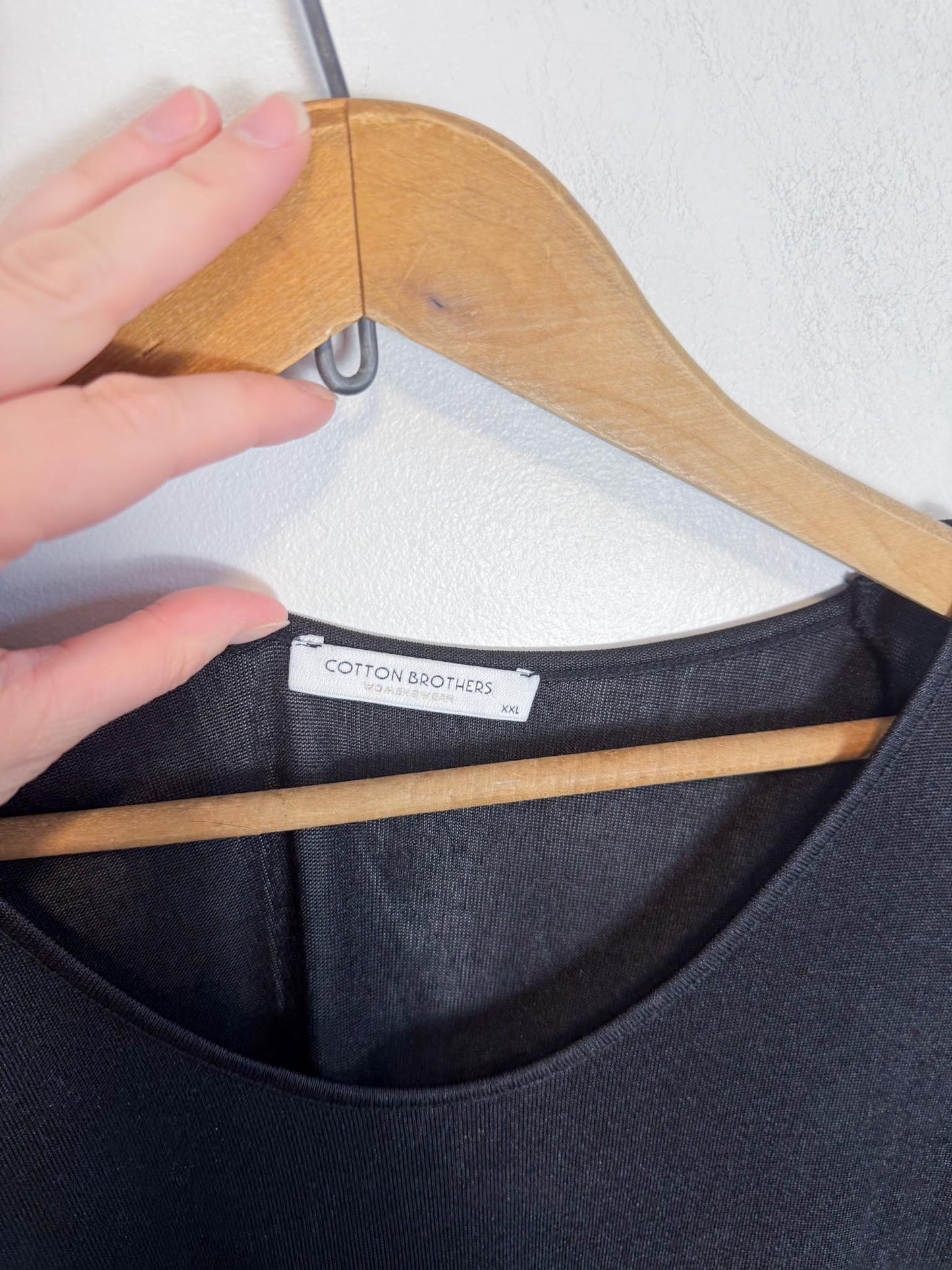 Oversized T-Shirt in Black (Size XXL)
