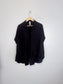 Vanis Long Short Sleeve Blouse in Black (Size L)