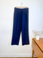 SEZANE "Bruce Trousers in Navy" (Size M/L)
