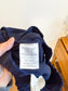 SEZANE "Bruce Trousers in Navy" (Size M/L)
