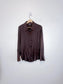 Banana Republic Silk Blouse in Brown NWT (Size XL)