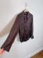 Banana Republic Silk Blouse in Brown NWT (Size XL)