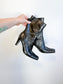 Charles David Black Leather Boots (Size 7 1/2)