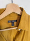 Banana Republic Linen Blouse in Mustard (Size M)