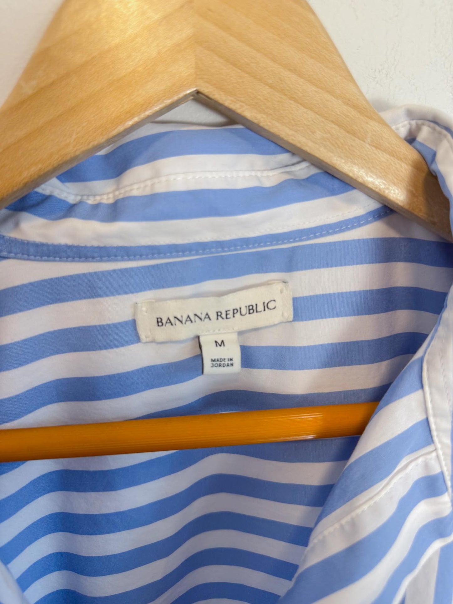 Banana Republic Striped Tunic Top in Blue/White (Size M)