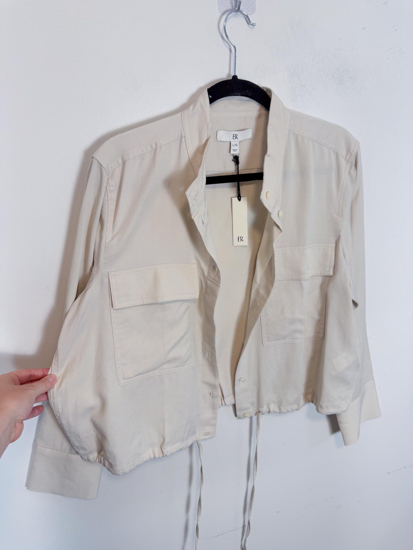 Banana Republic Lightweight Khaki Jacket NWT (Size L)