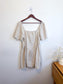 Abercrombie & Fitch Linen Mini Dress in Oatmeal (Size XL)
