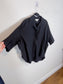 Banana Republic Cotton Poplin Popover Tunic in Black (Size S/M)