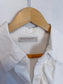 RINASCHIMENTO Long Ruffled Blouse in White (Size L)