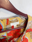 COS "Printed Roll-Sleeved Dress in Red/Yellow Floral" (Size M/L)