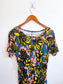 Weekend MaxMara "Caneva Knit Belted Dress in Floral" (Size M/L)