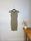FLORE FLORE Sustainable "Esmé Dress in Mushroom" (Size M/L)