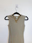 FLORE FLORE Sustainable "Esmé Dress in Mushroom" (Size M/L)
