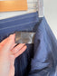 Club Monaco Pinstriped Linen Trousers in Navy/White (Size 10)