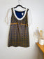 Anthropologie "Maeve Puff-Sleeve Twofer Mini Dress" (Size L)