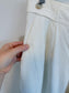Banana Republic High Rise Wide Leg Linen Pants in White (Size 8)