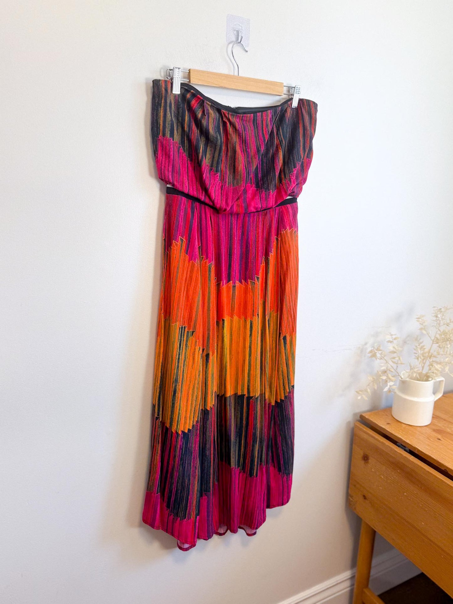 Hunter Bell Strapless Midi Dress (Size S/M)