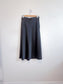 InWear Satin "ZilkyIW Midi Skirt" in Black (Size 10)