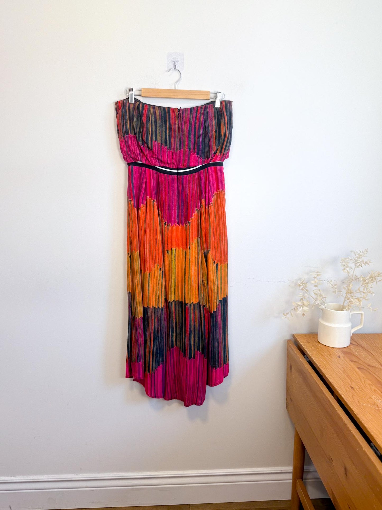 Hunter Bell Strapless Midi Dress (Size S/M)