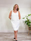 Banana Republic White Summer Dress (Size 14)