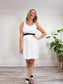 Banana Republic White Summer Dress (Size 14)