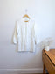 MALVIN Long Linen Jacket in White (Size M)