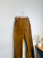 Understated Leather Suede Dream Pants in Brown (Size M)