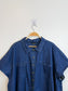 Universal Standard Chambray Shirt Dress in Dark Wash (Size XL)