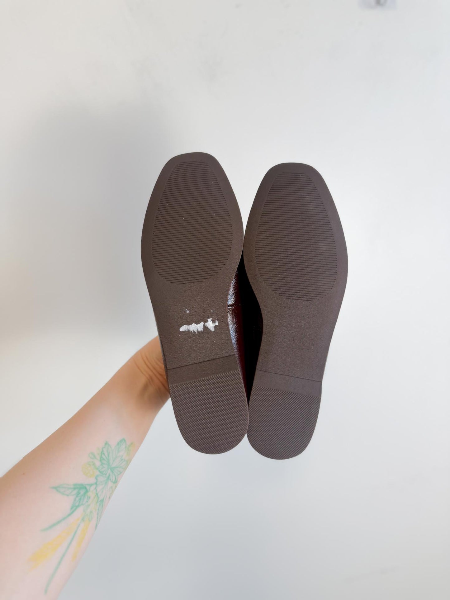 Dolce Vita Loafer in Burgundy with Gold Detail (Size 8)