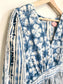 Anthropologie Not So Serious "Behati Shibori Tie Dye Mini Dress" (Size M)