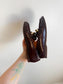 Dolce Vita Loafer in Burgundy with Gold Detail (Size 8)