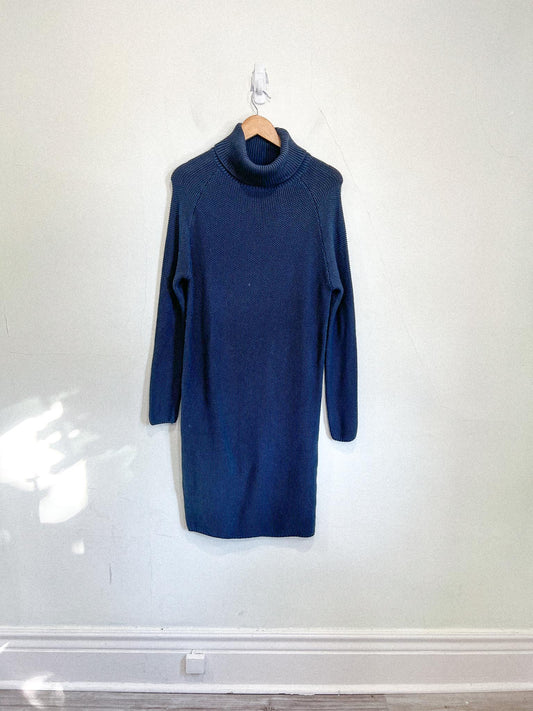 Jackson Rowe "Romy Sweater Dress" in Blue (Size S)