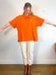 BIG BUD PRESS Slow Fashion Polo Shirt in Orange (Size 5XL)