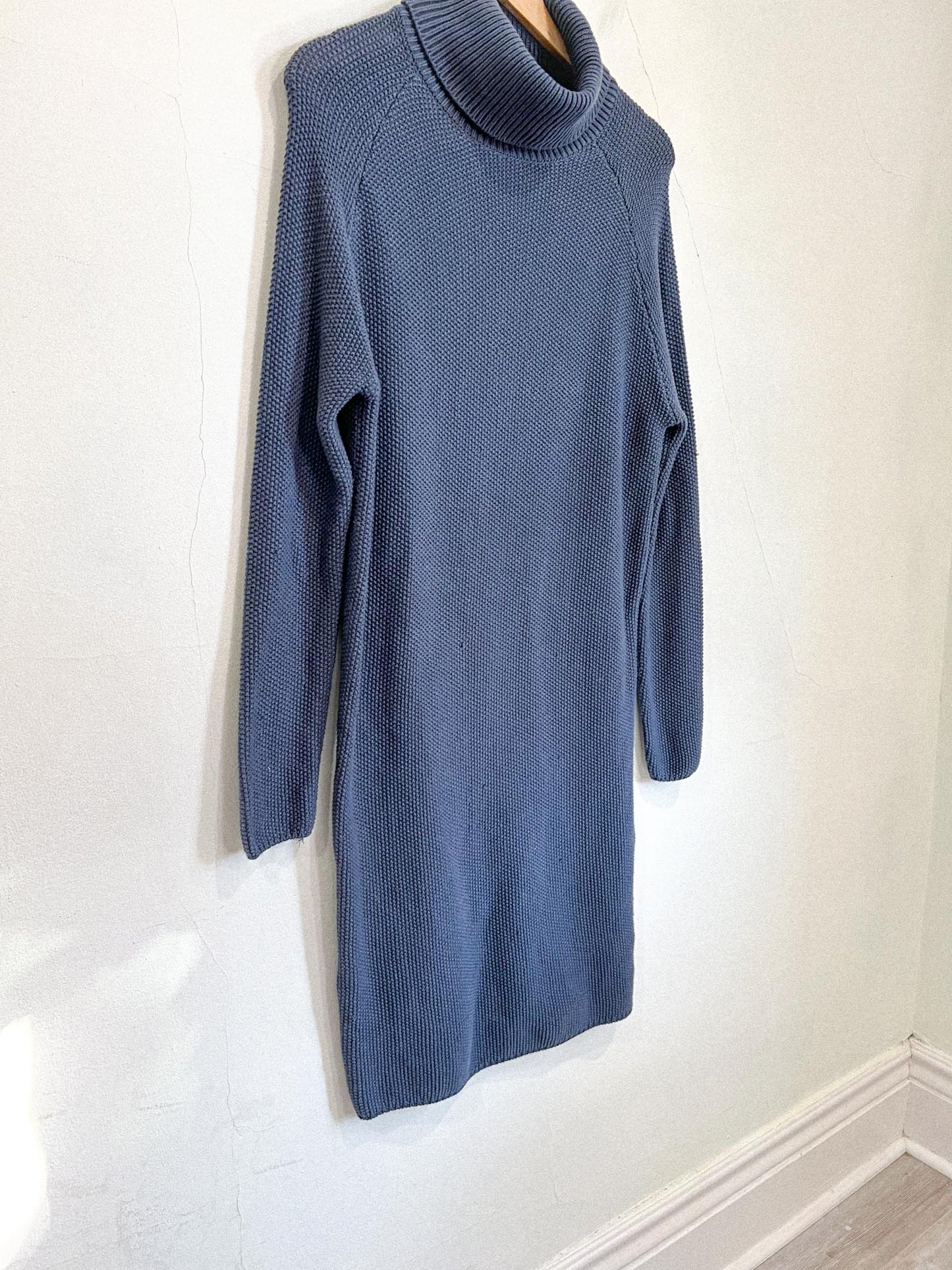 Jackson Rowe "Romy Sweater Dress" in Blue (Size S)