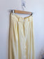 DONNI Slow Fashion "Donni Twill Pleated Pant - Crème" (Size XS/S)