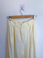 DONNI Slow Fashion "Donni Twill Pleated Pant - Crème" (Size XS/S)