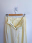 DONNI Slow Fashion "Donni Twill Pleated Pant - Crème" (Size XS/S)